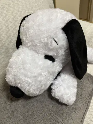 스누피 누워있는 슈퍼 라지 봉제 인형 SNOOPY PEANUTS