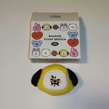 BT21 랜덤 페이스 브로치 TODAY'S FACE CHIMMY