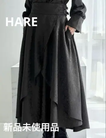 HARE 완판템 자카드 플러시 레이어드 스커트 미사용 새상품