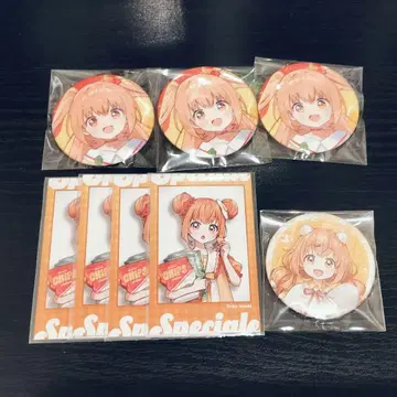 Speciale 운모 타마코 캔뱃지 폴라로이드