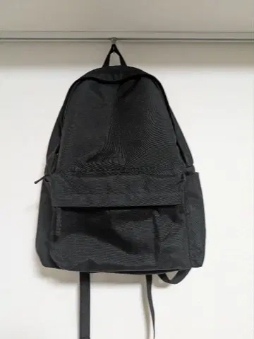 MUJI 어깨 부담을 줄이는 백팩 블랙
