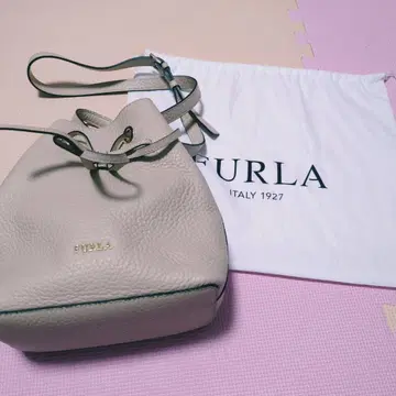 FURLA 훌라 2way 숄더백 핸드백 핑크 베이지