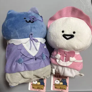 오붕구와 함께 파스텔 꾸미기 봉제 인형 오붕구 씨 고양이 씨