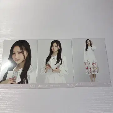 노기자카46 생사진 이노우에 와카 꽃무늬 포인트 원피스 컴프