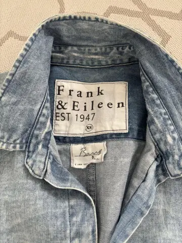 Frank&Eileen 멜란지 데님 셔츠 Frank&Eileen