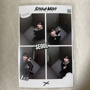 SnowMan 팝업 POPUP 한국 프리쿠 후카사와 타츠야 프리 후카사와