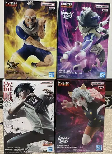 HUNTER x HUNTER 피규어 4체 세트