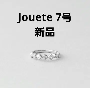 [ 새상품 ] Jouete 핑키링 지르코니아 7호 플래티넘 쥬에테