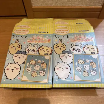 미개봉 새상품 치이카와 (먼작귀) 색지 컬렉션2 미니 색지 32장 세트