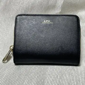 아페쎄 A.P.C. 접이식 지갑 컴팩트 에마뉘엘 USED