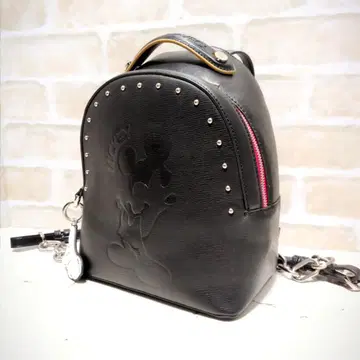 [ 사만사베가 ] 미키 콜라보 럭색 스터드 블랙 새상품급