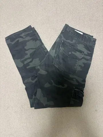 카모플라쥬 카고 팬츠 M