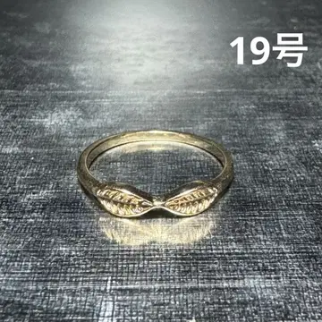 빈티지 패션 반지 골드 19호 리프 반지 고급 액세서리