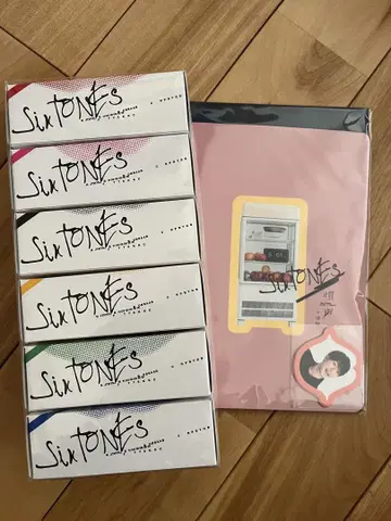 SixTONES 관성의 법칙 투어 굿즈