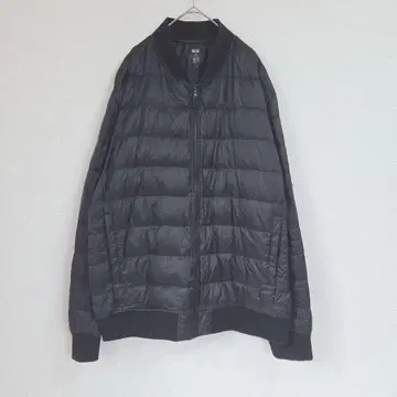 유니클로 라이트 다운 자켓 블랙 3XL 아우터