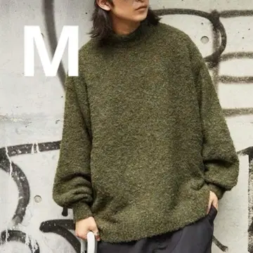 [ retock's ] 루프얀 빅 실루엣 모크넥 니트