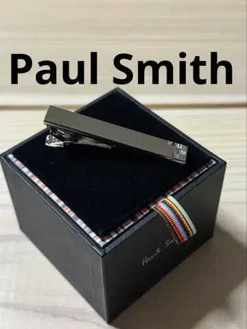 폴스미스 넥타이핀 실버 심플 새상품급 Paul Smith