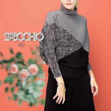 SPECCHIO 스페치오 셔틀 플리츠 돌먼 튜닉 원피스