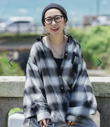 니코앤드 [be with M] 미사요 컬러풀 체크 셔츠