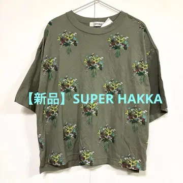 [ 새상품 ] SUPER HAKKA 슈퍼 하카 자수 풀오버