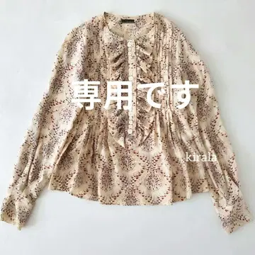 De bon coer (두봉꾸르) 실크 100% 블라우스 풀오버