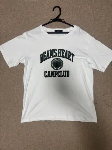 BEAMS HEART 캠핑 클럽 T셔츠