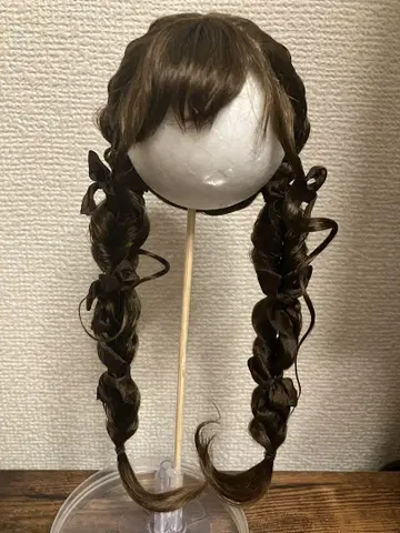 커스텀 가발 7-8inch 다크 브라운