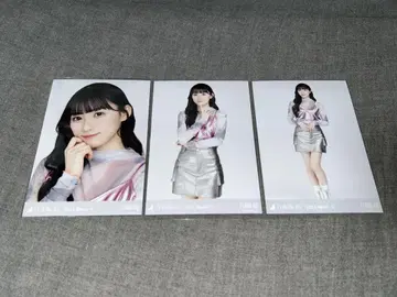 노기자카46 카와사키 사쿠라 메탈릭 브로마이드 3종 컴프