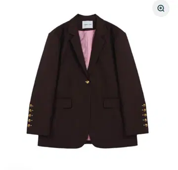 CHIC and THINGS 루즈 실루엣 싱글 자켓 L 사이즈