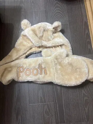 푸우 머플러 캡