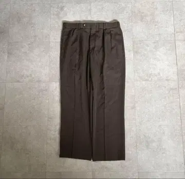 LANDS' END USA 2 tuck slacks w33 brown