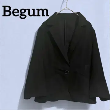 주말 세일 컨디션 최상 begum 베그무 자켓 비침 M 포멀 블랙