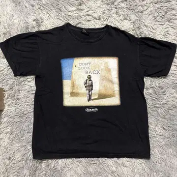 DON'T LOOK BACK 그래픽 셔츠