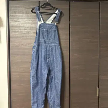 데님 블루 오버롤