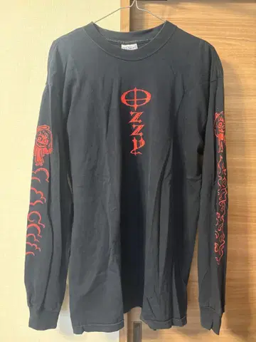 Ozzy Osbourne 빈티지 롱T All Sport 택 레어