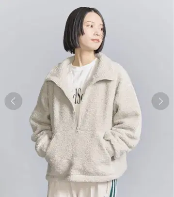 beauty&youth 보아 하프 지퍼 풀오버