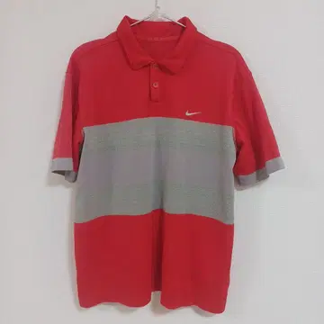 Nike 남성용 골프 셔츠 레드/그레이 175/92A