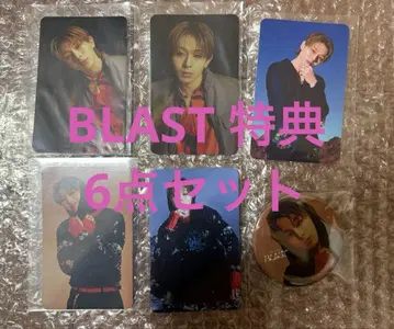 6세트 EIKU 야마시타 에이쿠 트레이딩 카드 캔뱃지 BLAST