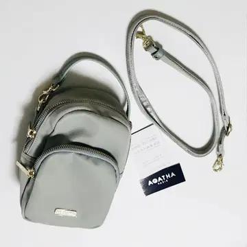 AGATHA 2way 숄더 미니백 파우치