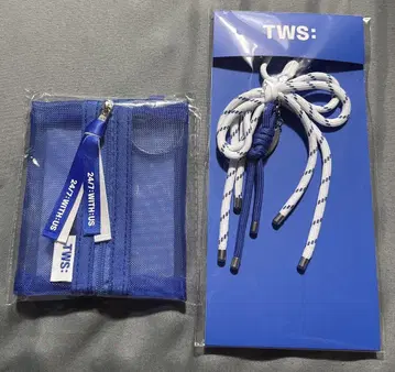 TWS 첫인사 MESH POUCH CODE KEYRING