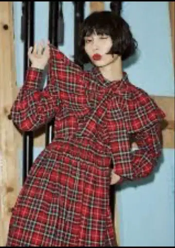 미사용 jouetie 숄더 프릴 벨트 롱 원피스
