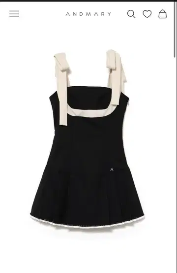 AM1397 Chuchu pleats ribbon dress