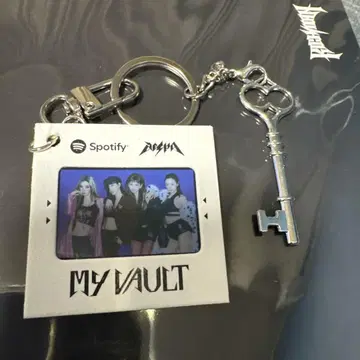 aespa Spotify 키체인 키링 입장 혜택
