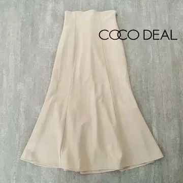 COCODEAL 뒷면 레이스업 하이웨스트 스커트