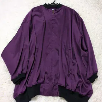 0658 neon light blouson 퍼플 블루종