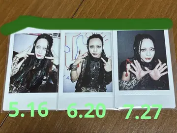낱개 판매 가능 0.1g의 오산 마사키 다이스케 폴라로이드