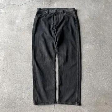 90s USA제 랭글러 선염 블랙 데님 13MWZ W33 L30