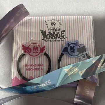 나니와단시 BON BON VOYAGE 굿즈 머리끈 은색 테이프 포함