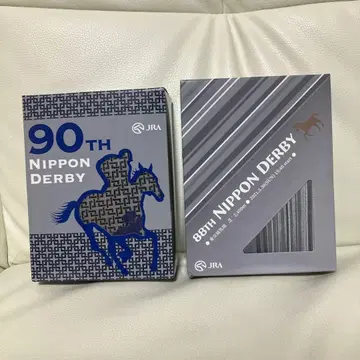 [ 미사용품 ] Nippon Derby 기념 넥타이 90년 88년