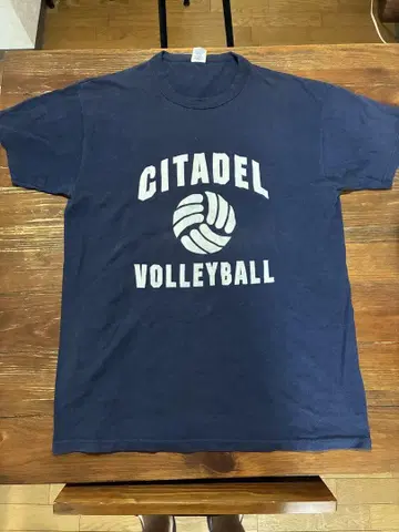 구제 의류 러셀 CITADEL VOLLEYBALL T셔츠 빈티지